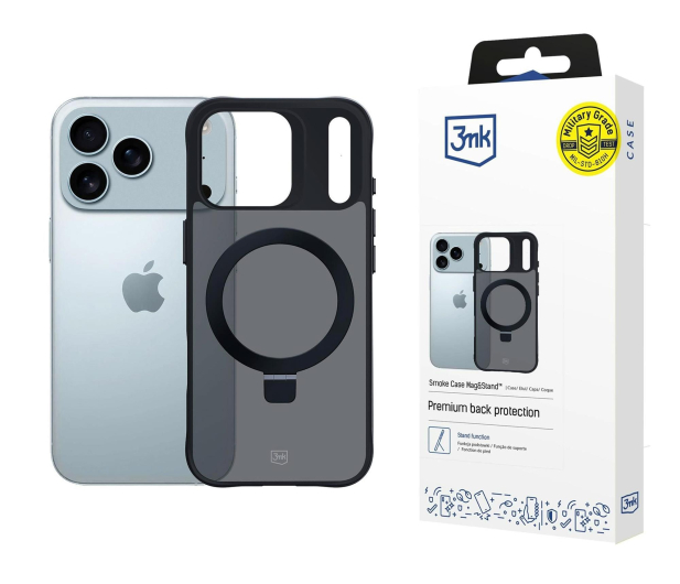 3MK Smoke Case Mag&Stand do iPhone 17 Pro 5903108665261 - 1360840 - zdjęcie